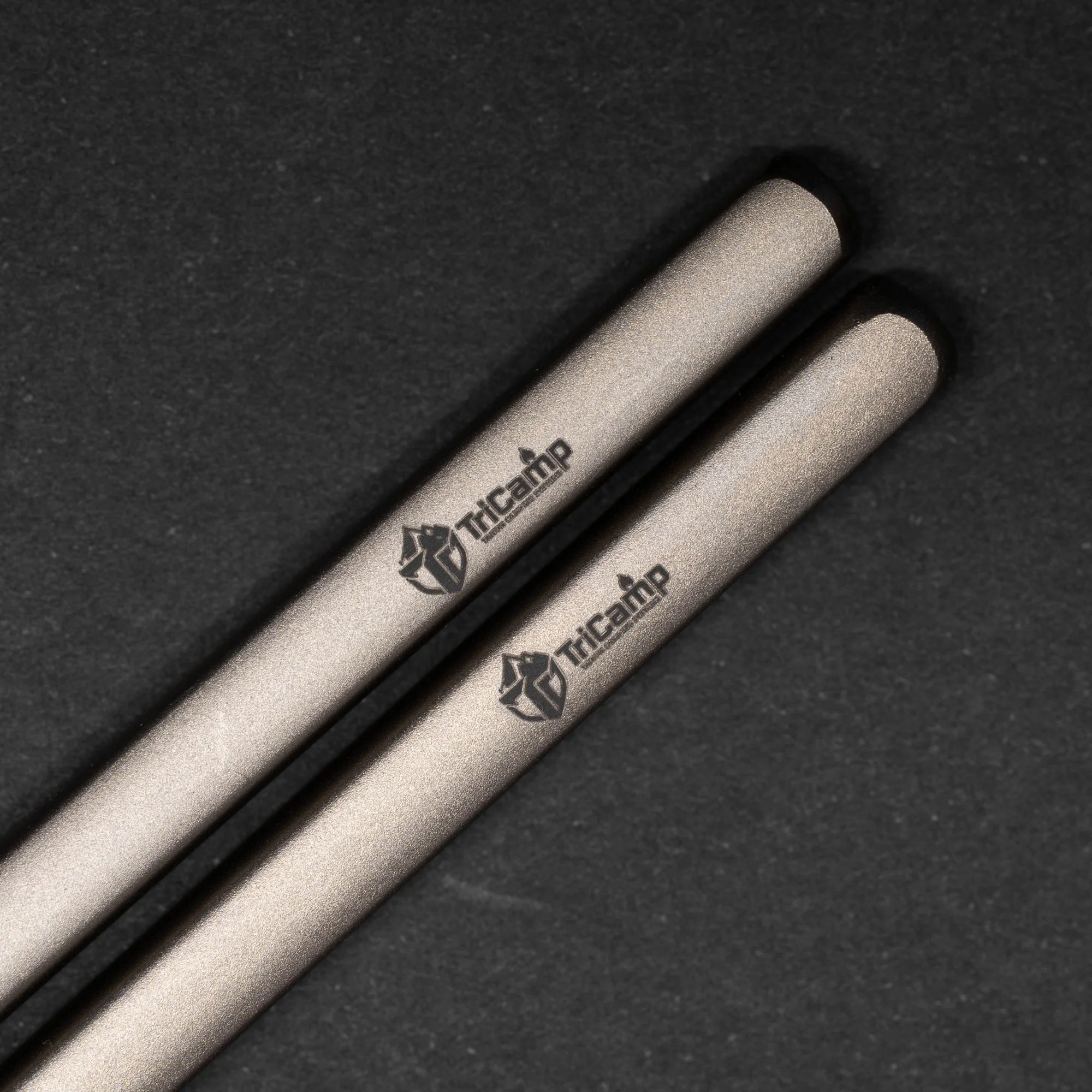 TriCamp Titanium Camping Chopsticks — reusable ultralight chopsticks for outdoor dining Australia