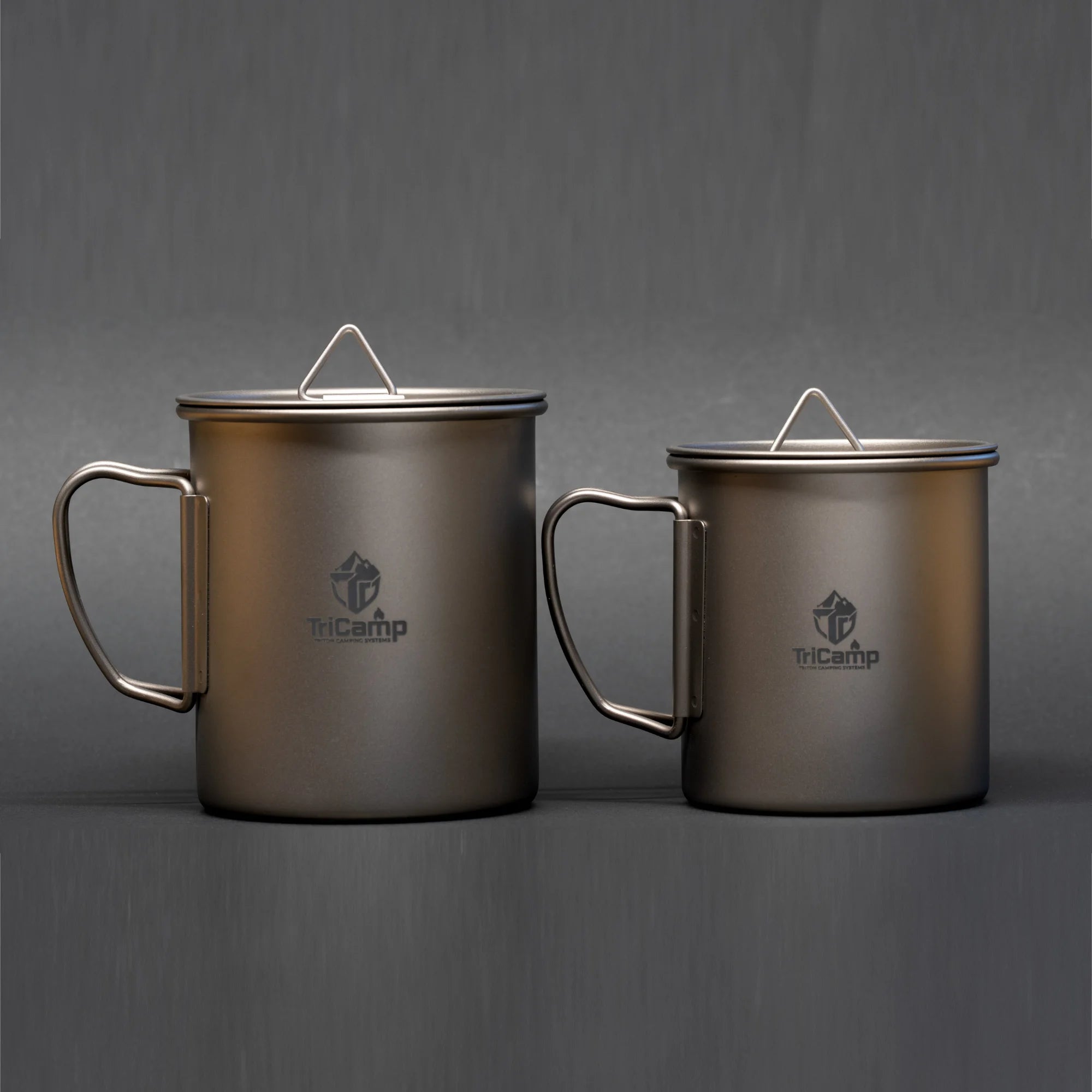 TriCamp Titanium Camping Mug with Lid — lightweight ultralight mug for outdoor hiking Australia