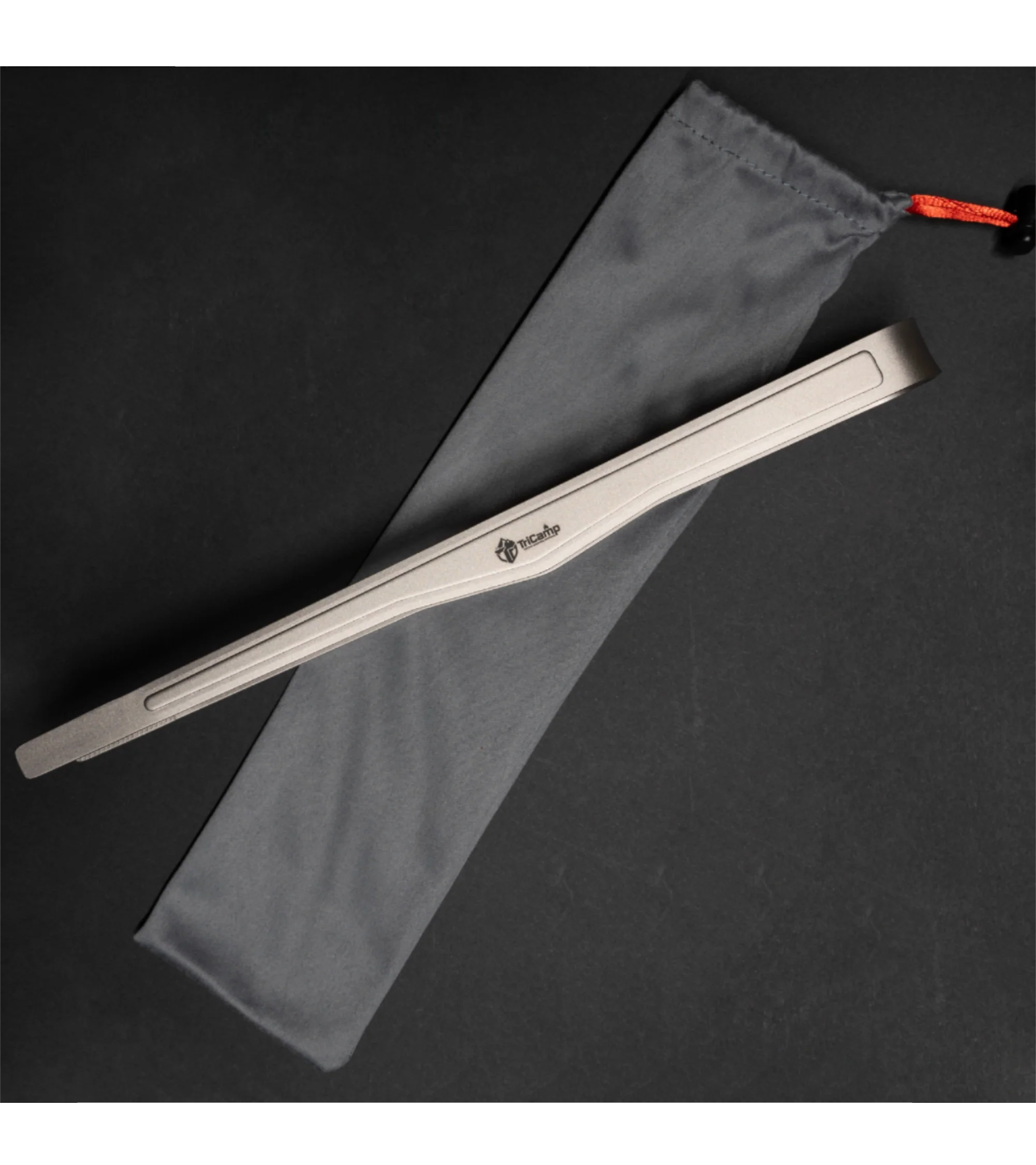Titanium Camping Tongs with locking clasp