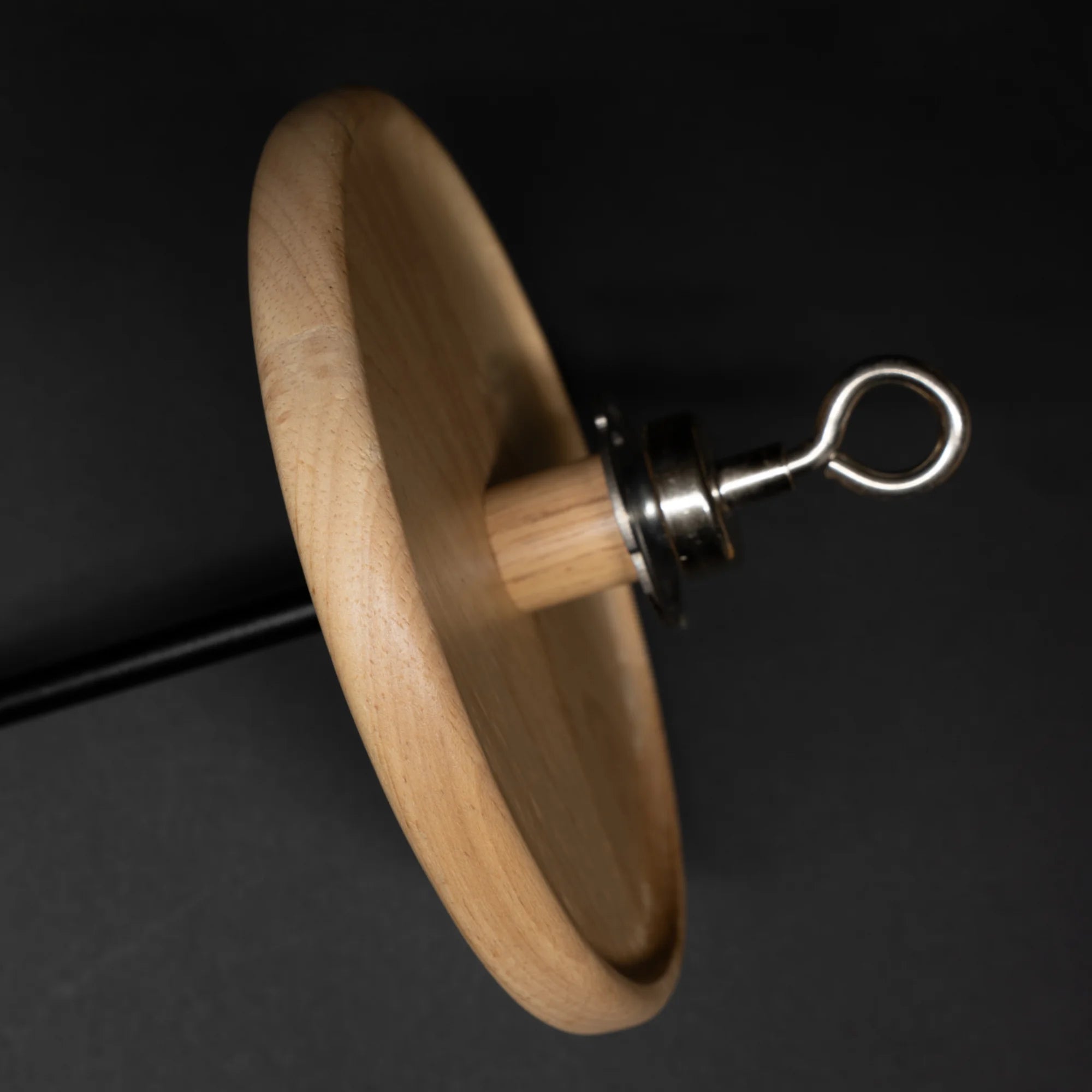TriCamp Wood Coil Holder side view — compact portable mosquito coil stand for outdoors